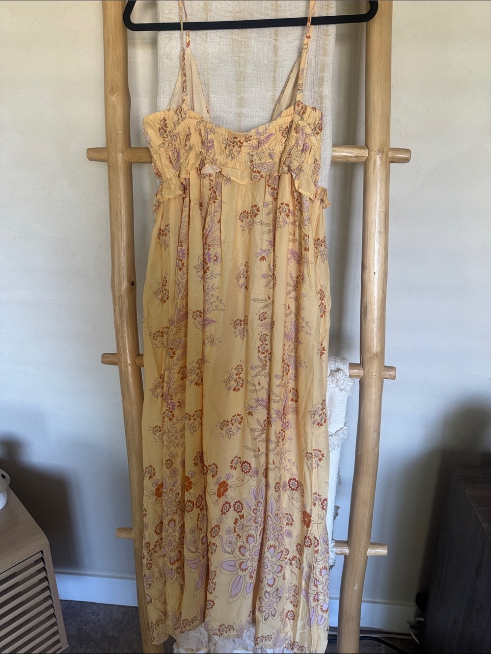 Sunshine Floral Ruffle Maxi Dress - Picture 4 of 5